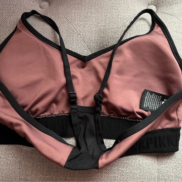 3 Victoria Secret Pink Ultimate Sports Bras- Size L - Picture 7 of 13